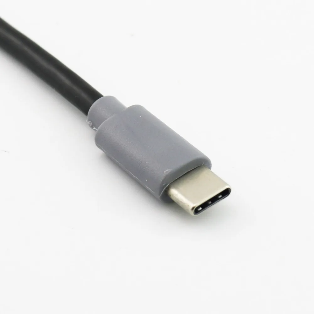 10 шт. USB Type C 3 1 Male To Converter OTG Adapter Lead Data черный кабель 25 см/1 м|Компьютерные кабели и
