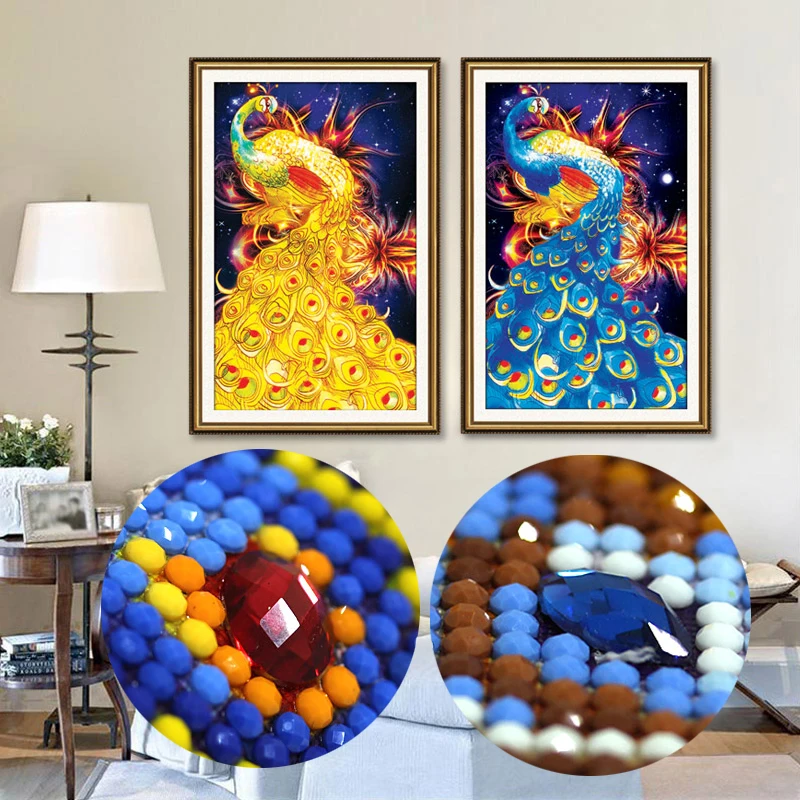 Алмазная живопись из камней особой формы 5D вышивка крестиком страз блестящий