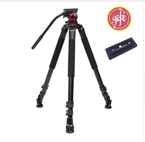 

Профессиональный алюминиевый Портативный штатив Miliboo MTT703A/B для камеры, штатив для DSLR/видео/видеокамеры