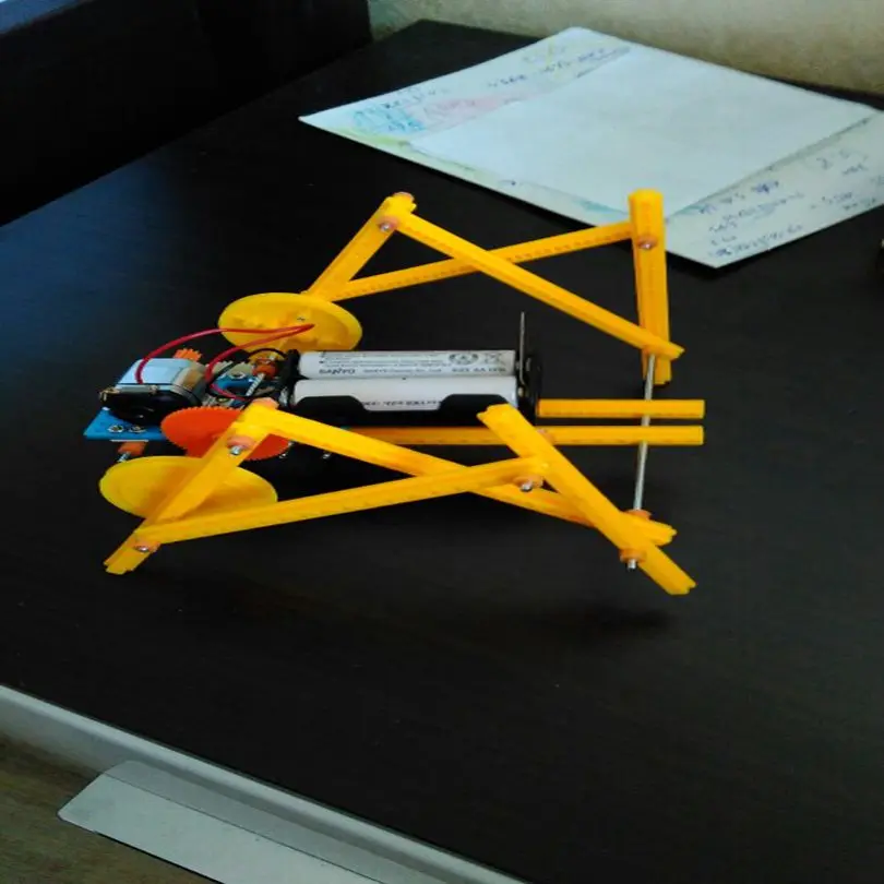 Апреля Du DIY ползет Робот игрушка для собак в собранном виде модель Технология