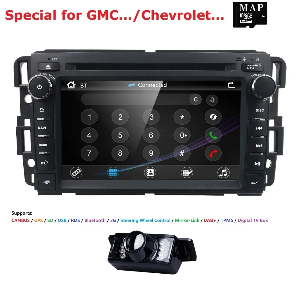 Авто Radio2 автомобильный dvd плейер din для GMC Yukon Denali Acadia Savana Сьерра Chevrolet Express траверс