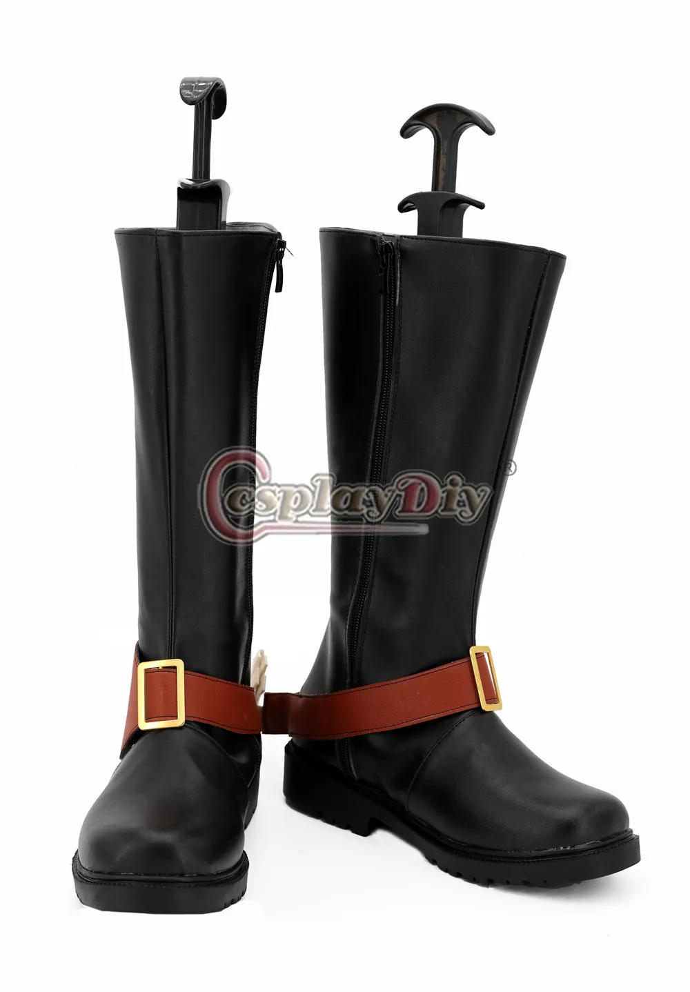 Cosplaydiy Red Dead Redemption II 2 Arthur Morgan Cosplay Shoes Men Boots Halloween Winter L717 | Тематическая одежда и