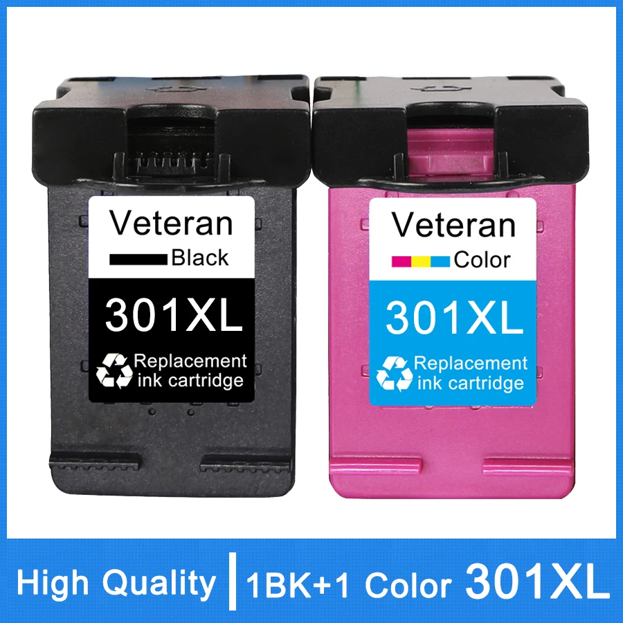 Картридж Veteran 301XL совместимый с картриджем Hp 301 Hp301 для DeskJet 1000 1050 1510 2000 2050 2540 2510 3050