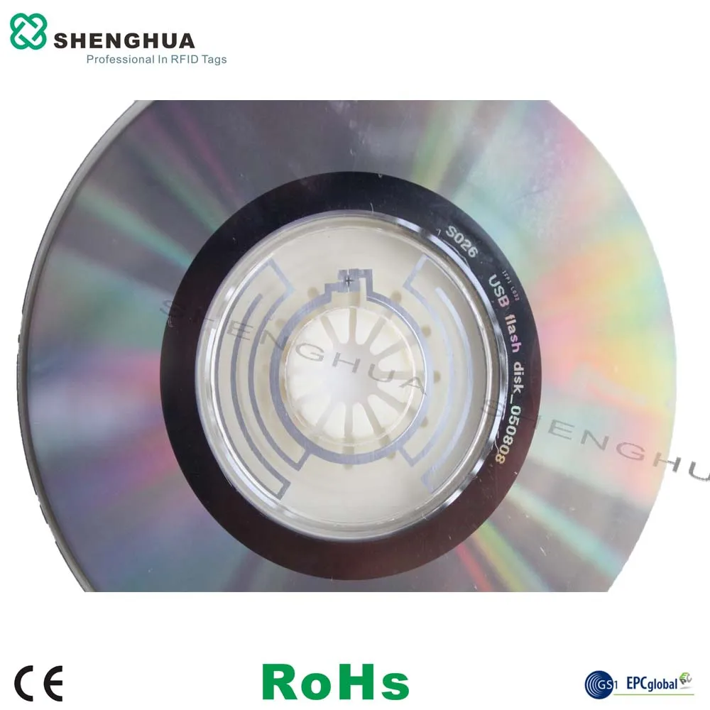 10 штук упак. профессиональное производство UHF RFID диск тег с 860 ~ 960 МГц