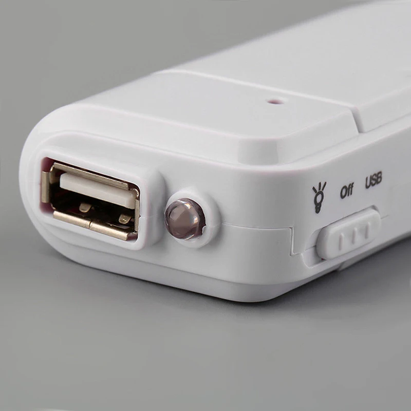 

Universal Portable USB Emergency 2 AA Battery Extender Charger Power Bank Supply Box For iPhone Mobile Xiaomi MP3 MP4 White