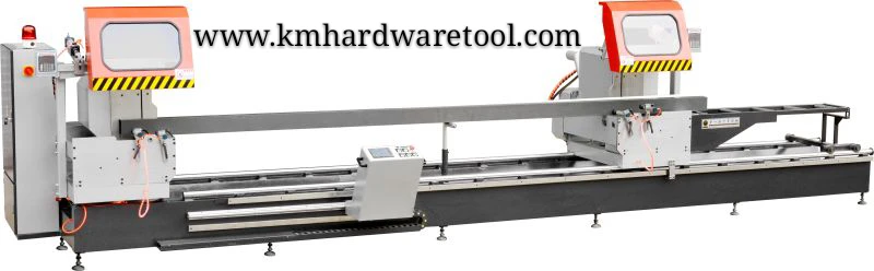 Бесплатная доставка KM 383FD500 CNC двойная пила в тяжелых условиях (5 осевая)|mitre|mitre sawcnc