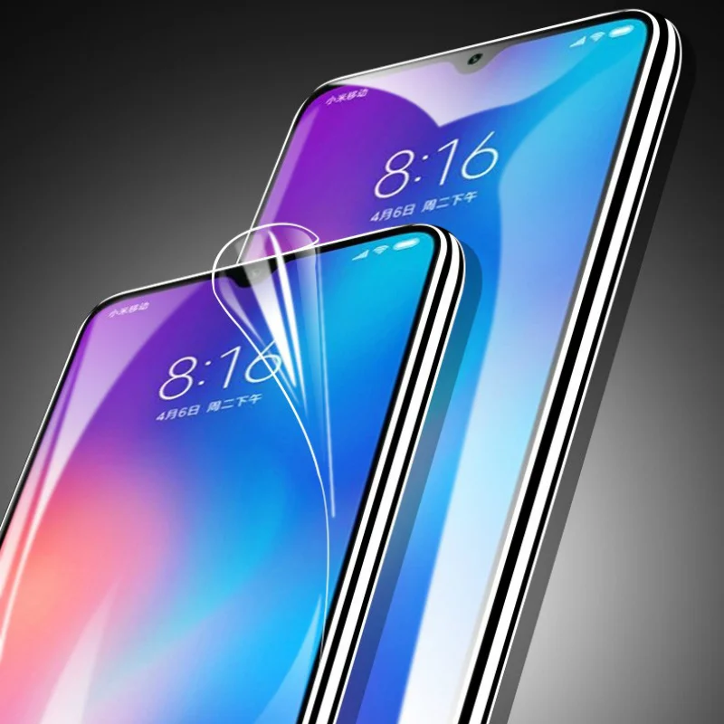 Гидрогелевая защитная пленка Mzxtby 10D с полным покрытием мягкая для Xiaomi Mi 8 9 SE Pro A1 A2