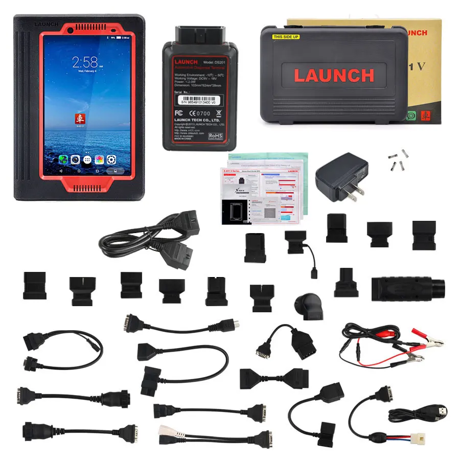 Launch X431 V 8 дюймовый планшетный ПК глобальная версия Wifi/Bluetooth полная система