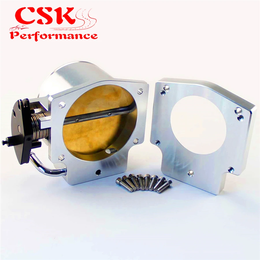 4 &quotдроссельная заслонка подходит для GM GEN III LS1 LS2 LS3 LS6 7 LSX 102 мм + коллекторная