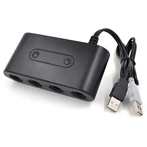 Ruitroliker 4 порта контроллер ПК USB адаптер для Gamecube к Wii U и переключатель