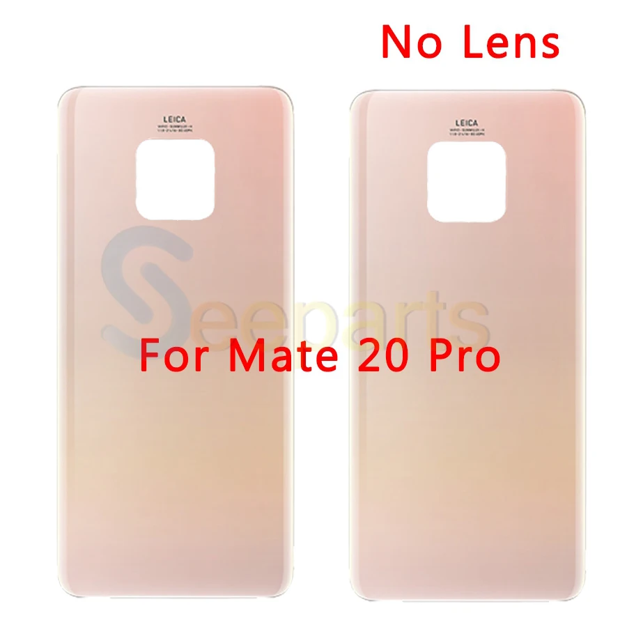 Крышка батарейного отсека для Huawei Mate 20 Lite стеклянная панель задняя крышка