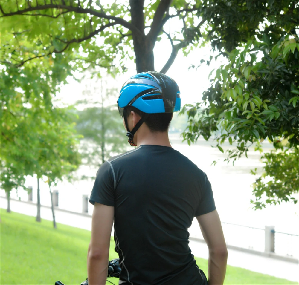 Велосипедные шлемы MTB мужские и женские дышащие EPS+ PC крышка велосипедный дорожный шлем Велоспорт с Магнитные очки объектив Съемный унисекс