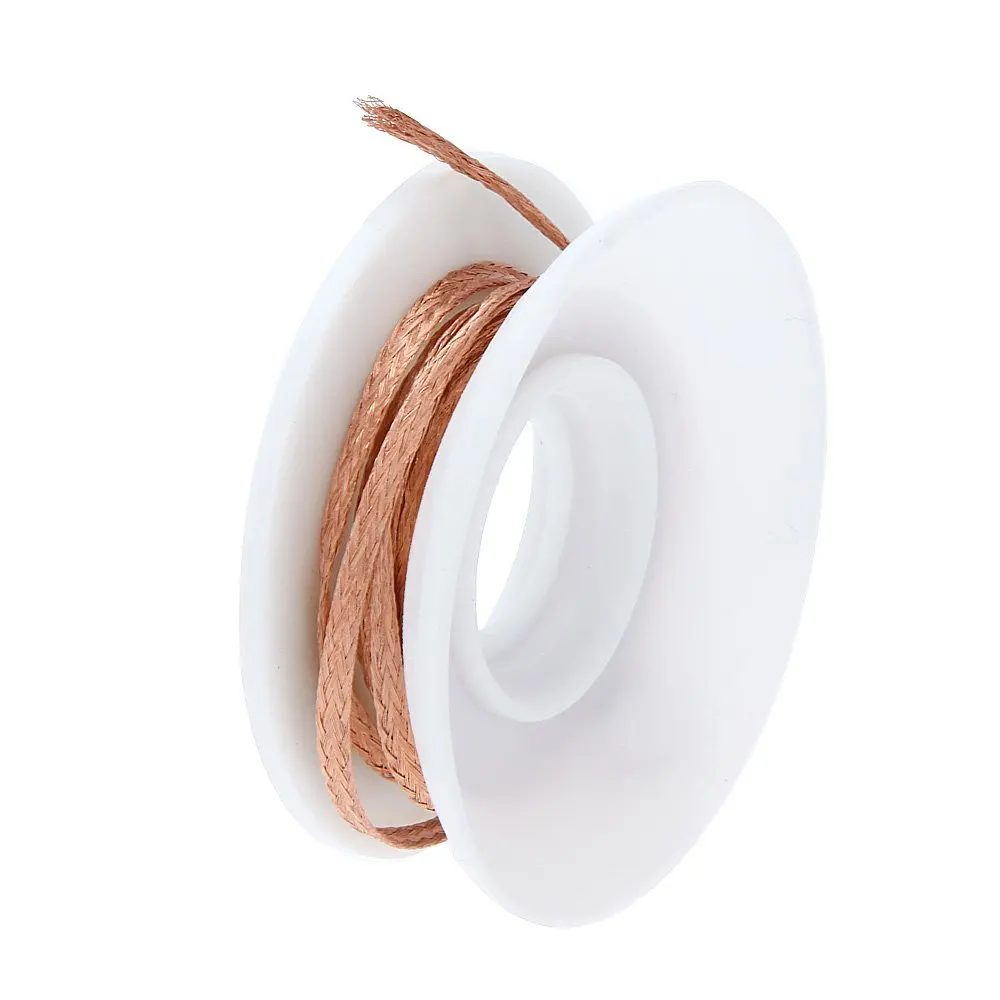 Useful Pro'sKit 5 pcs 9DP-031B Desoldering Wire BGA Wick 2 mm * 1.5 m Low Residue Tin Absorption Line | Инструменты