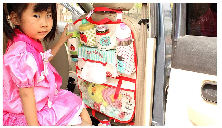 Новая многофункциональная дорожная сумка для автомобильного сиденья черная