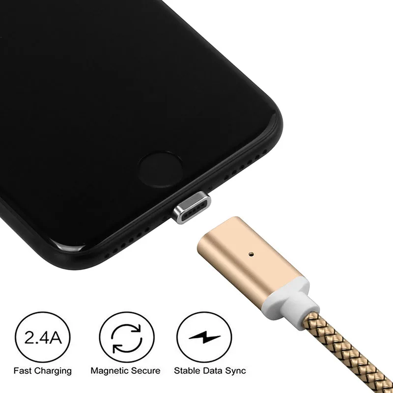 3 в 1 фута/6 футов/10 футов USB Type C/Micro USB/IOS Магнитный кабель Быстрая зарядка зарядное