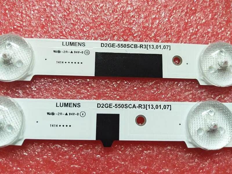 (New Kit)20 PCS/set LED backlight strip D2GE-550SCB-R3 D2GE-550SCA-R3 for samsung UA55F6400AJ 2013SVS55F R 7 L 11 25312A 25313A |