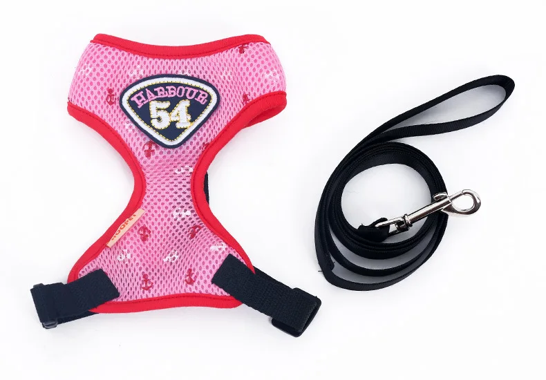 Cat Harness And Leash Set Nylon Mesh Kitten Puppy Dogs Vest Leads Pet Clothes For Small Yorkies Pug | Дом и сад