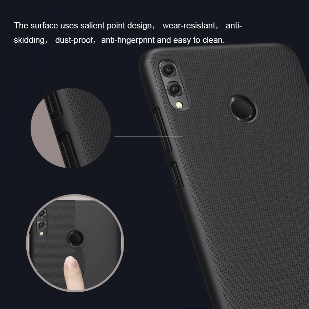 Чехол Nillkin для Huawei Honor 8X Max суперматовый жесткий чехол накладка из поликарбоната