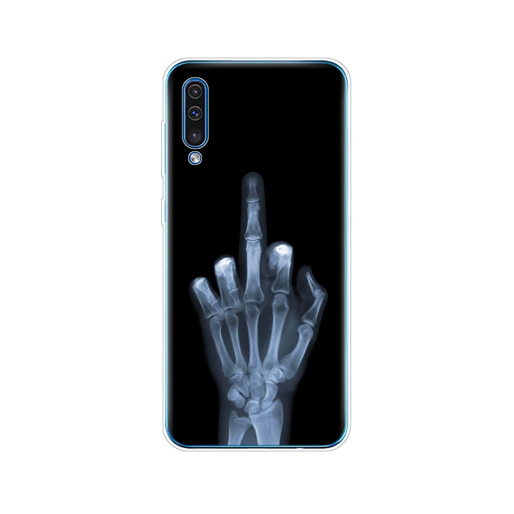 Чехол для samsung Galaxy A50, силиконовый чехол для задней панели телефона, чехол для samsung A50 A505 A505F, SM-A505F бампер, 6,4 дюймов - Цвет: 52394