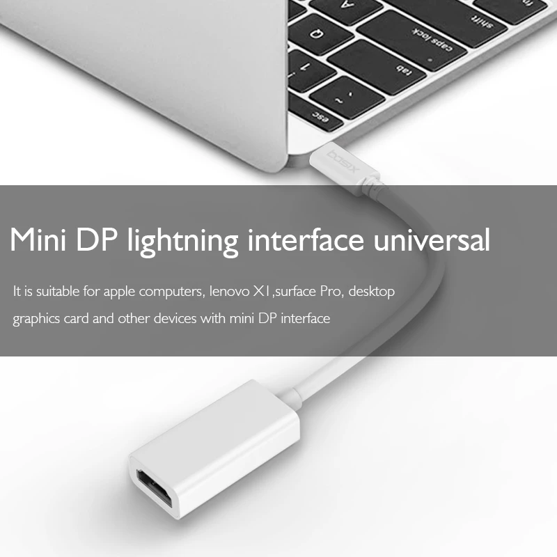 Basix 2017 Thunderbolt Mini DisplayPort DP Male to HDMI Женский адаптер конвертер кабель для Apple Mac Macbook Pro |