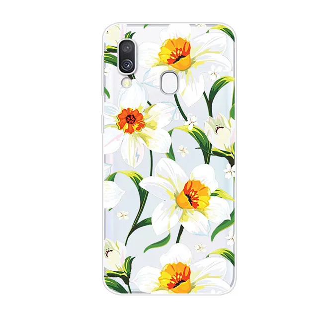 41 D для samsung A40 чехол A405 TPU Мягкий силиконовый чехол для телефона для samsung Galaxy A40 чехол A405F A 40 чехол прозрачный - Цвет: 41