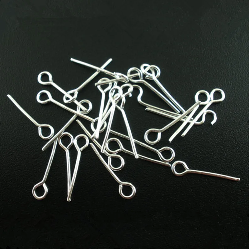 300 шт. ручная работа шпильки для глаз сплав посеребренные ювелирное изделие