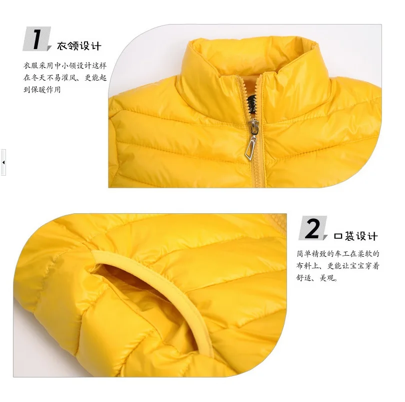 2016 г. 4 цвета пуховики для девочек парки одежда мальчиков пальто детская зимняя