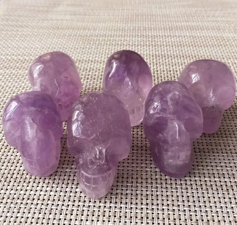 

Natural Quartz Amethyst Crystal Ball Sphere Healing Reiki Gemstone
