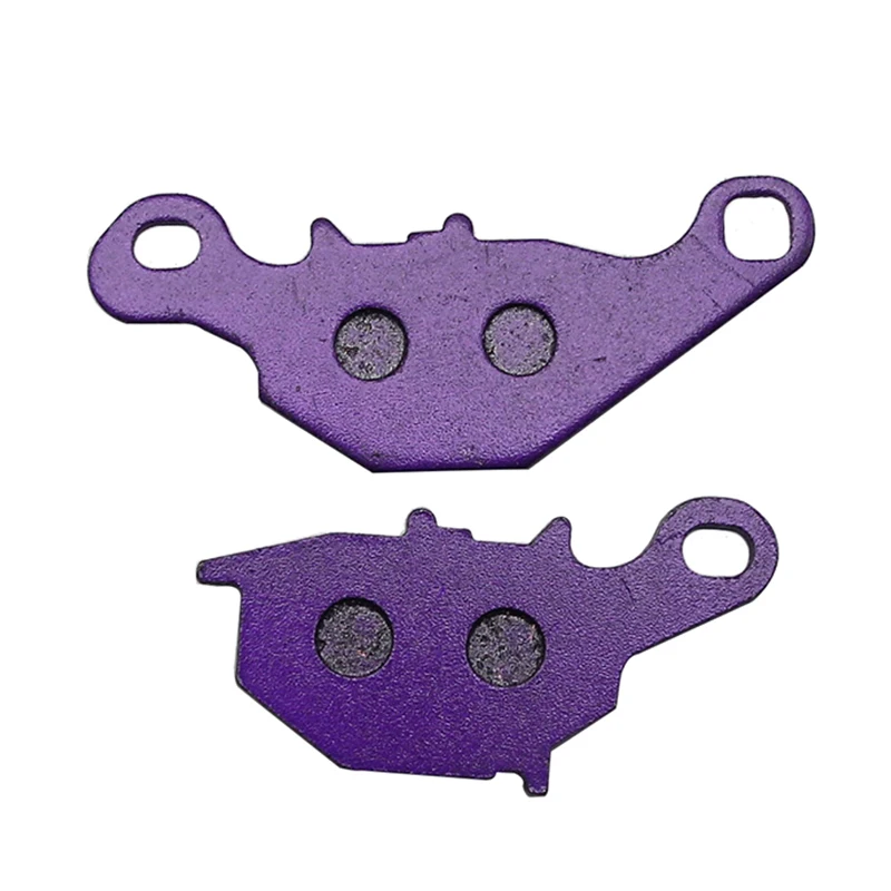 Alconstar- 1 пара фиолетовые тормозные колодки для мотоциклов Kawasaki KLX125 KMX125 Suzuki DR-Z125 RM80