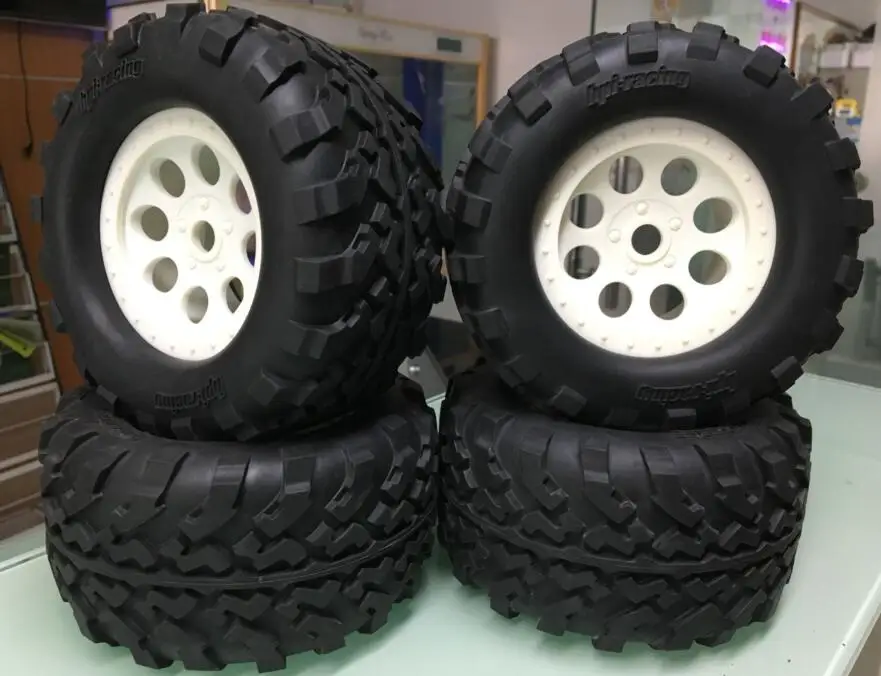 Комплект шин HPI 1/8 для гоночных багги с белым отверстием флюса SAVAGE 4 6 XL 2 шт. |