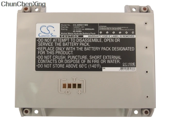 Аккумулятор Cameron Sino 4000mAh для Alaris medicalsystem 8000 8001 8015 8100 8110 8220 8300 8600 разнообразной