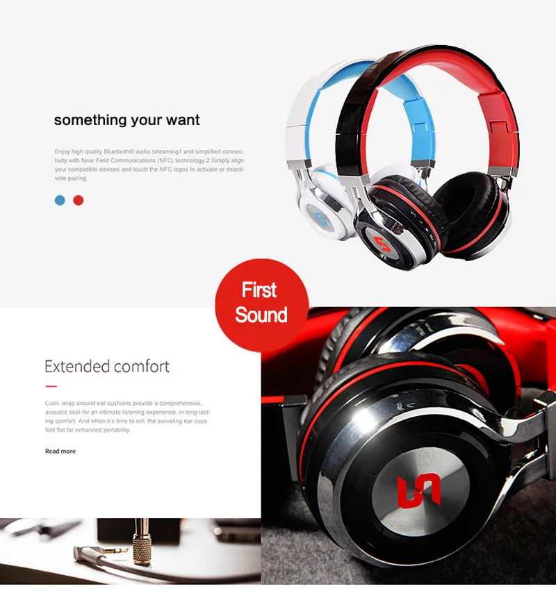 Original INGEL BT501 Wireless Bluetooth Headphones With Micro USB Cable Mini Portable Earbuds Stereo Foldable Headset for Phone |