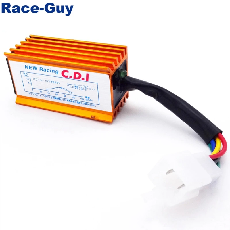 Гоночное зажигание AC CDI с 5 контактами из сплава для двигателя 50cc 90cc 110cc 125cc Lifan ATV Quad