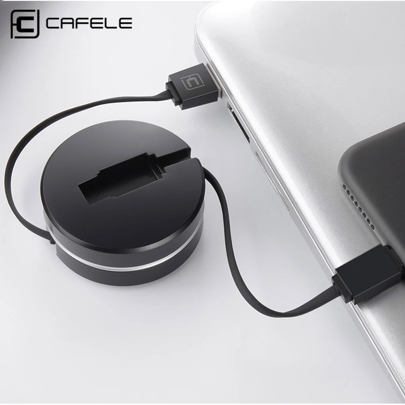 

Cafele Micro USB Cable for Samsung Xiaomi Huawei Retractable Portable Micro USB Cable Fast Charging for Xiaomi USB Micro Cable