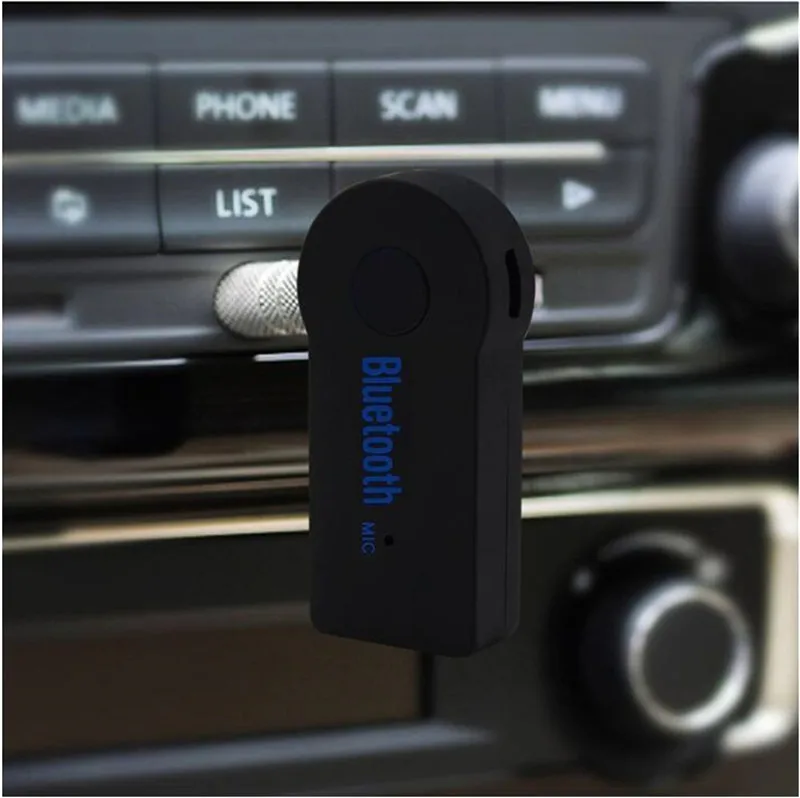 Bluetooth автомобильный комплект адаптер AUX Handsfree радио музыкальный приемник мм 3 5