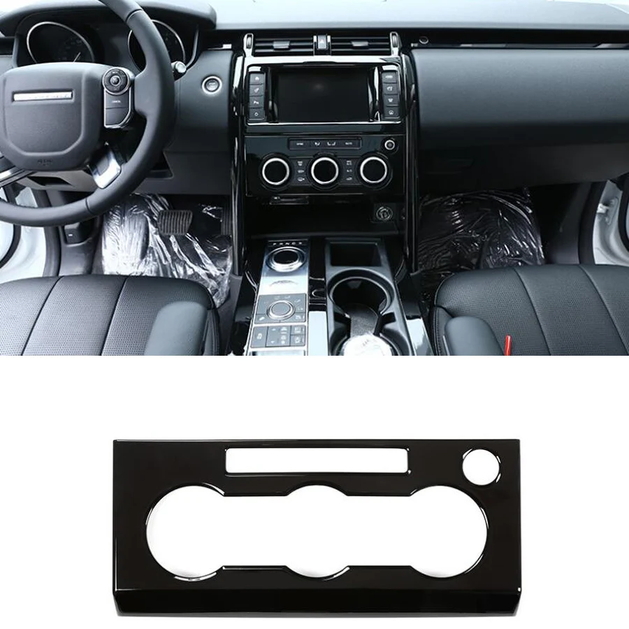 

Автомобильный Кондиционер JXKaFa, переключатель с регулируемой кнопкой, панель с рамкой, обшивка корпуса для Land Rover Discovery, 5 деталей для интерьера ABS