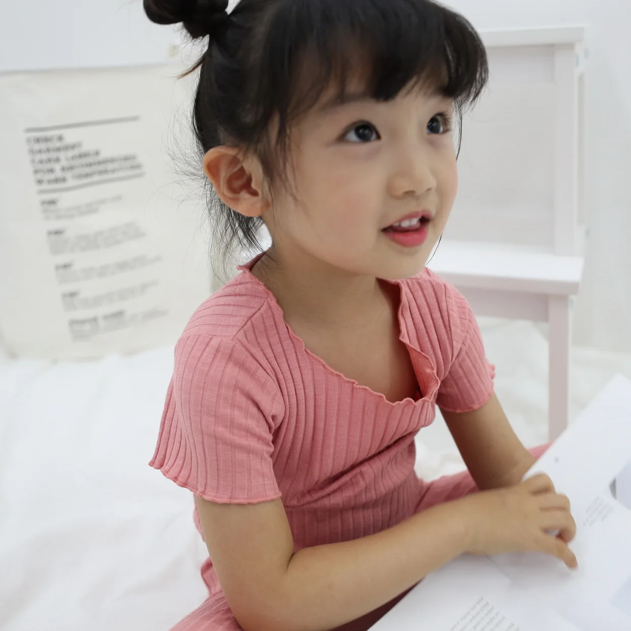 Футболка на день рождения Новинка лета 2018 года детский домашний костюм с жилетом