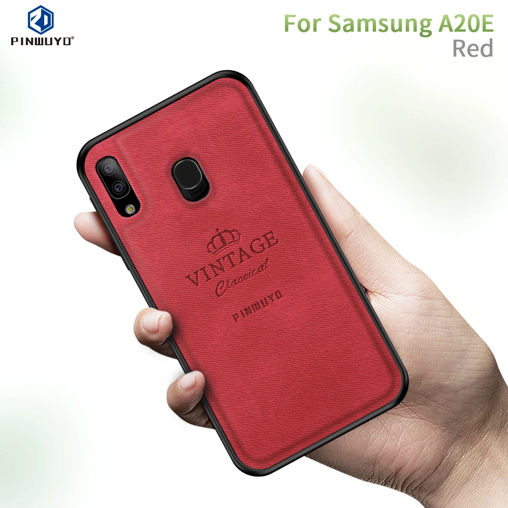 Чехол для samsung Galaxy A20e, Винтажный чехол для samsung Galaxy A20e из искусственной кожи, жесткий чехол с защитой s 5,84''