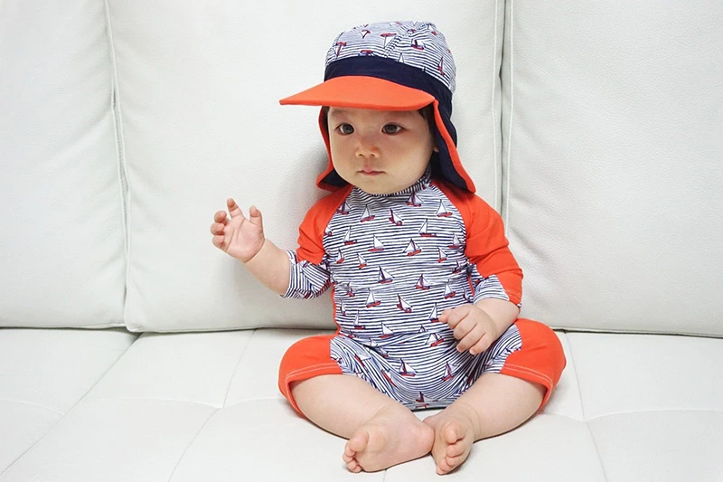 Детский слитный купальный костюм для детей 24 месяцев летняя одежда купания с
