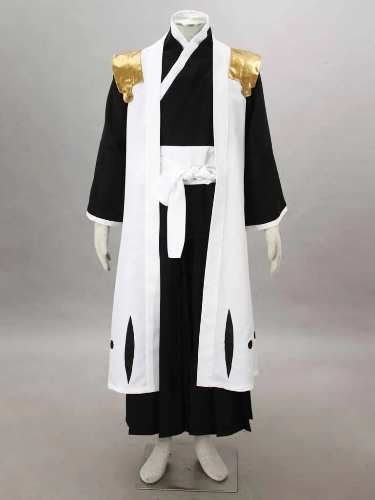 Bleach Cosplay Komamura 3rd Squad Seven Captain Uniform Simplify Ver Any Size |