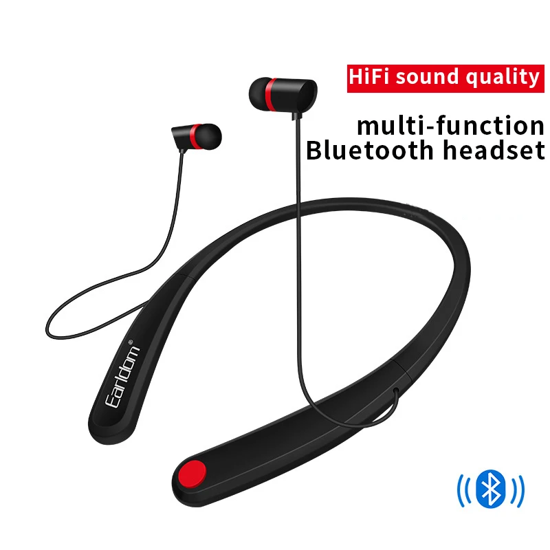 Earldom Bluetooth наушников Спорт гарнитура потливость доказательство наушники