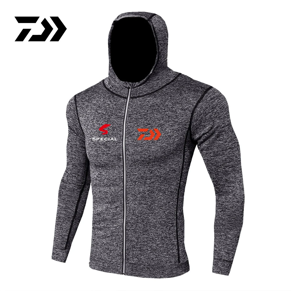 Daiwa Outdoor Clothing Movement Jackets Hoody Windbreaker Speed Drying Sun Protection Clothing Hiking Fishing Jacket