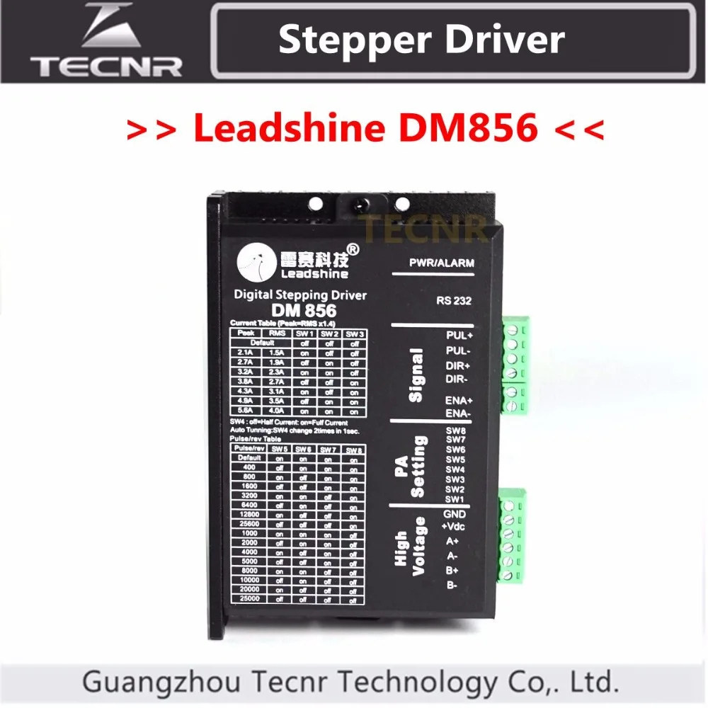 Leadshine DM856 Драйвер шагового двигателя DC18 80V для 2 фазный Nema23 Nema34 шаговый