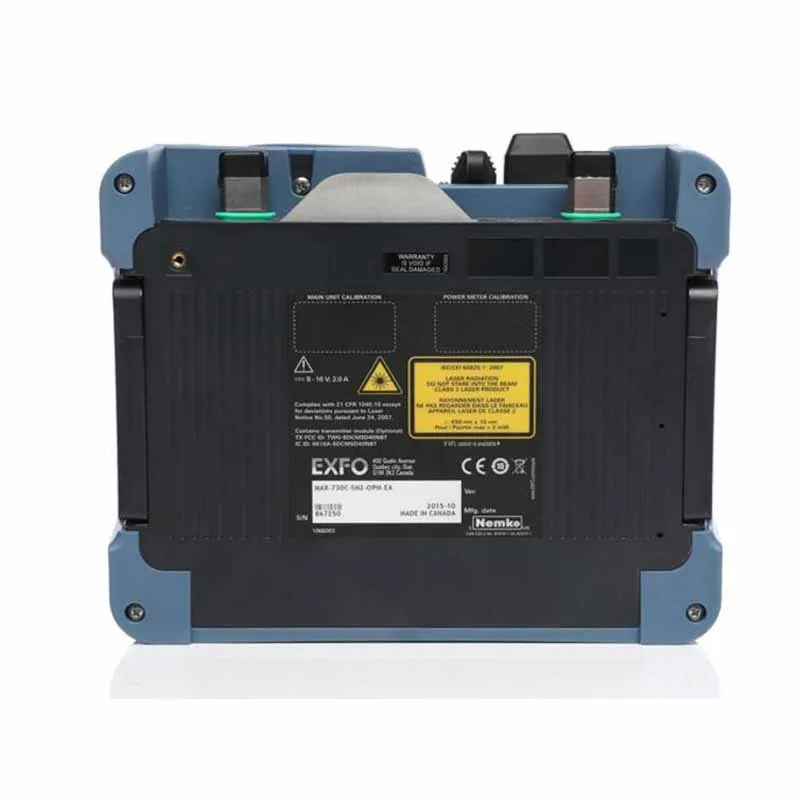 EXFO OTDR maxtester-730c-sm-1310/1550/1625db-39/38/39db Сенсорный экран max730c-iolm Волокно оптический рефлектометр