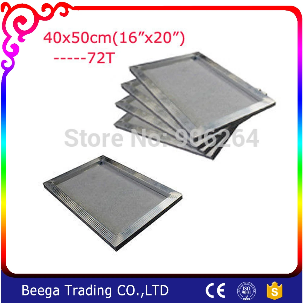 

16x20 Inch (40x50cm) 180M Frame with Screen Mesh Making Plate Directly