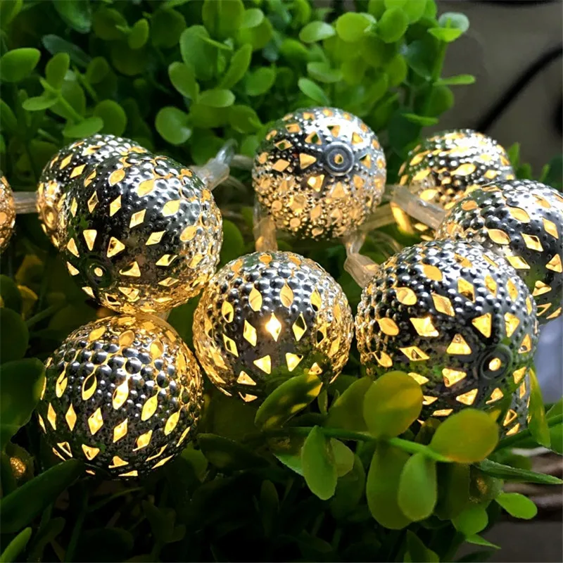 4 м Рождественская гирлянда новый год светодиодный мяч в окно светильник s