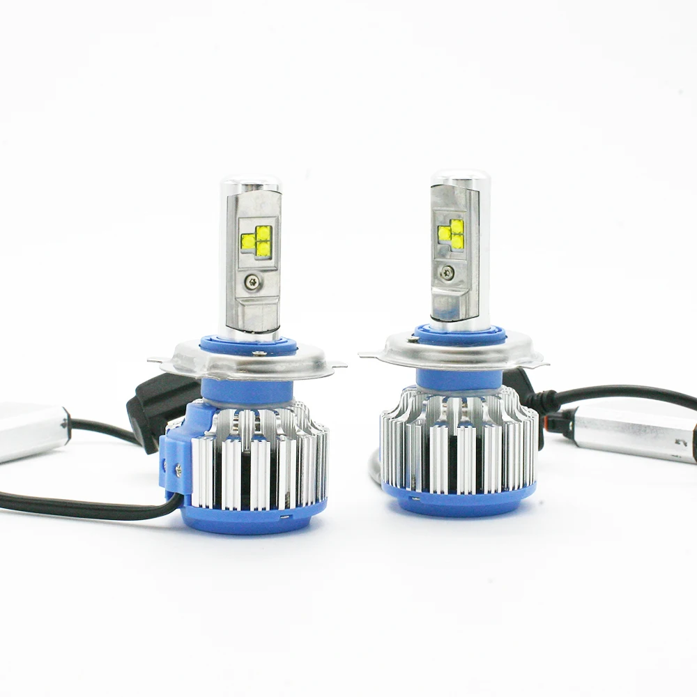 Modifygt T1 H4 led 70 Вт 7200LM 6000K 12v H1 H3 H7 H11 9005 HB3 9006 9007 светодиодные фары автомобильные