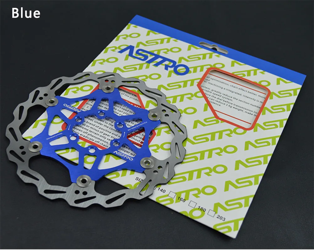 ASTRO MTB велосипед плавающий дисковый тормоз AL7075 CNC горный велосипед тормозные роторы 160 мм/180 мм/203 мм гидравлический дисковый тормоз части велосипеда