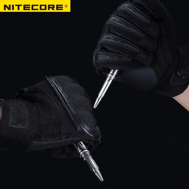 NITECORE NTP20 самооборона многофункциональная тактическая ручка из титанового сплава