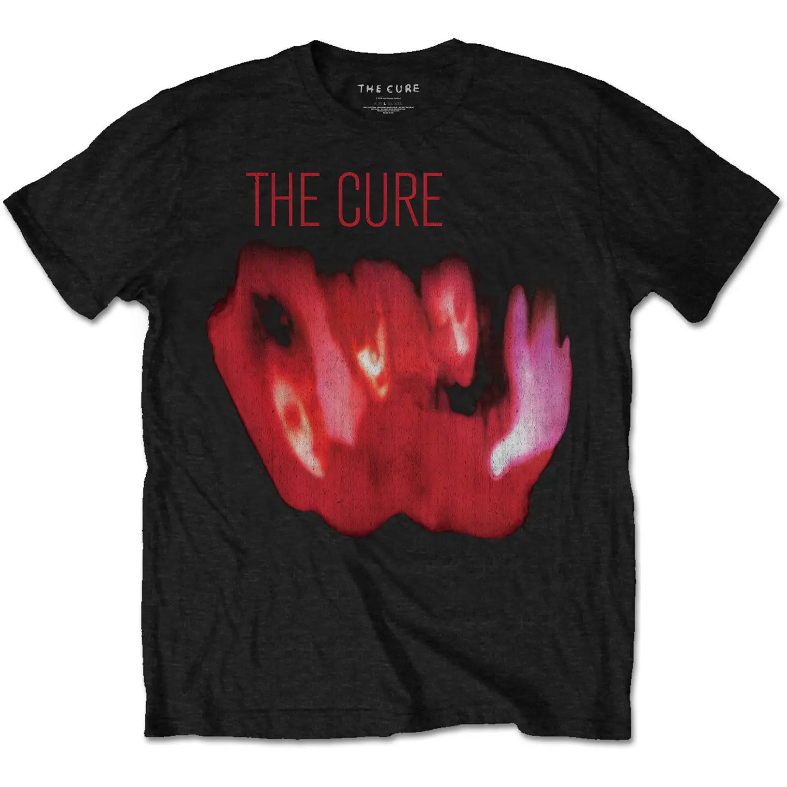 The Cure portiration Робер Смит готы рок Оригинальная футболка Мужская Унисекс|Мужские